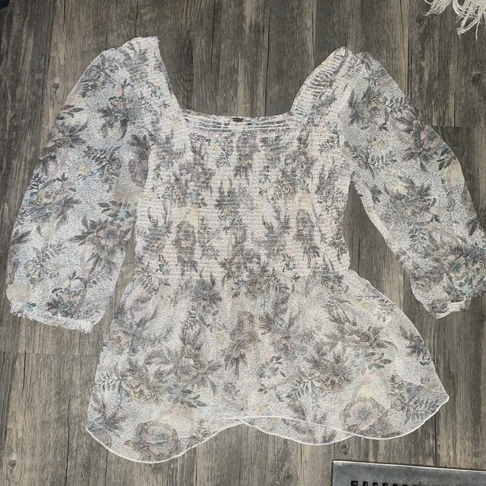 Free People ever after floral blouse - small